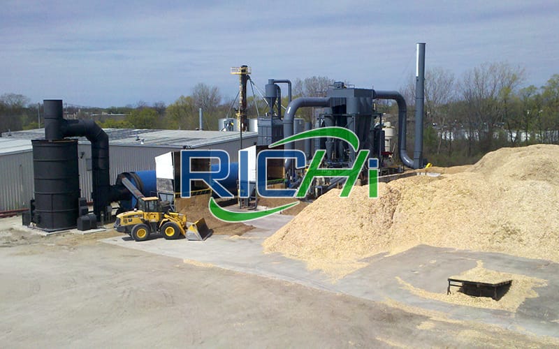 Germany CE automatic complete 2-2.5 Ton per hour best solution biomass wood sawdust pelletizing plant project