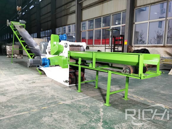 Wood Pallet Crushing Machine