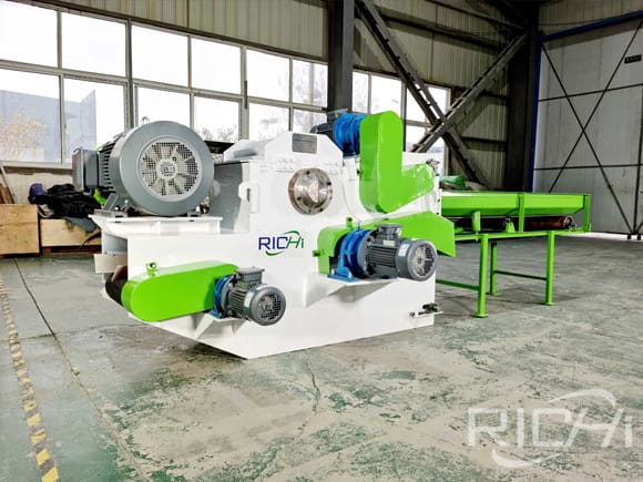 Wood Pallet Crushing Machine