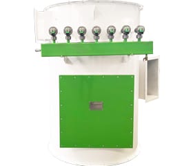 Low Pressure Direct Jet Filter Dust Collector