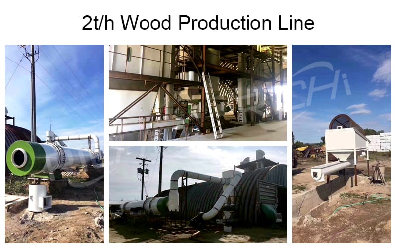 canada 2 ton per hour renewable energy wood pellet plant