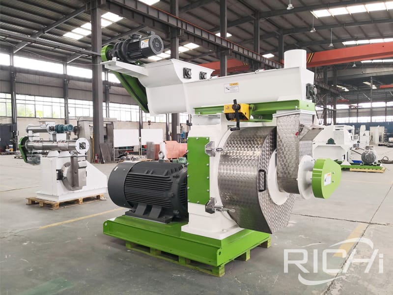 field installation provided wood pellet mill machine