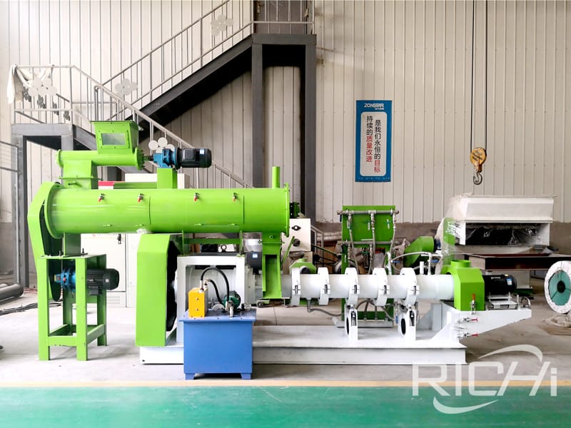 floating fish feed extruder machine price