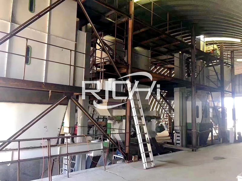 China professional machinery complete wood pellet production line 2 ton per hour price
