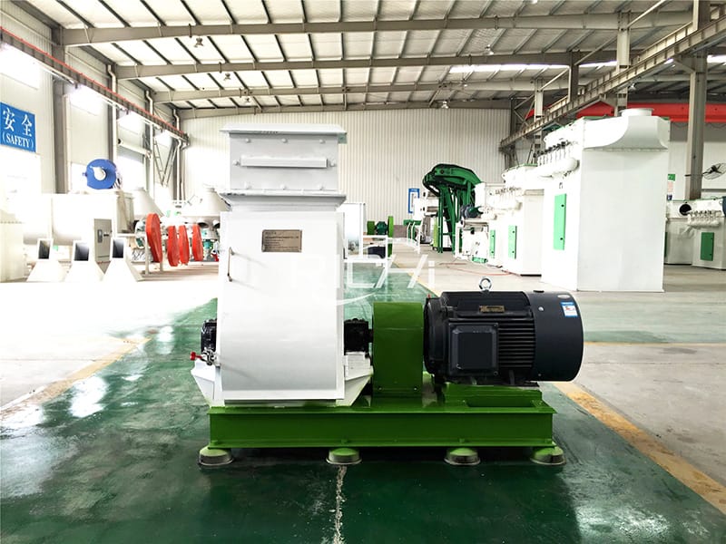 high efficiency 3-4 ton per hour wood hammer mill