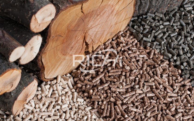 biomass wood pellet machine for peanut shellet pellets
