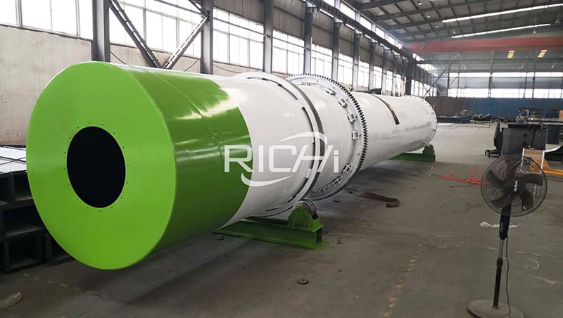 factory directly supply wood sawdust drum dryer