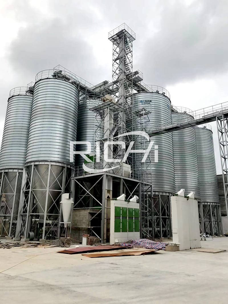 How to build the internal functional area of ​​a new animal feed mill plant?