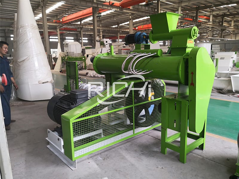 catfish feed extruder plant