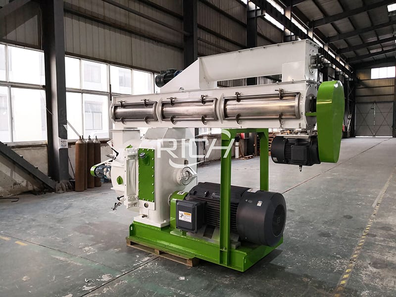 factory manufactured wood grass pellet machine 3 ton per hour
