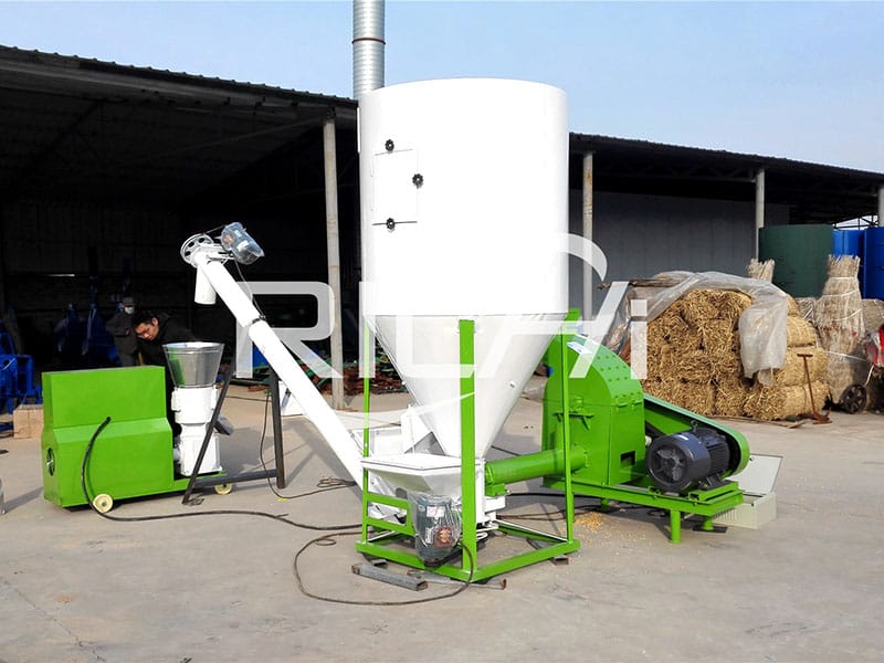 United Kingdom 100-150KG/H Fish Feed Pellet Production Line