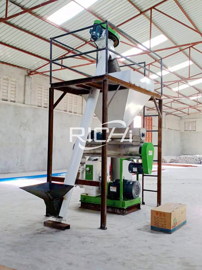 poultry fodder machine chicken feed mill pellet mill machinery for small farm