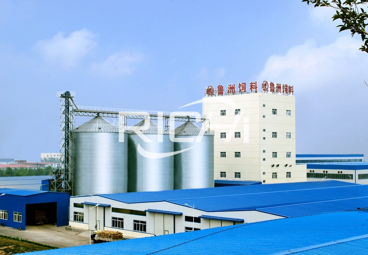 20T/H full automatic Animal feed mill plant cost