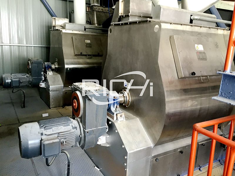industrial Horizontal Poultry feed  Blending Mixer