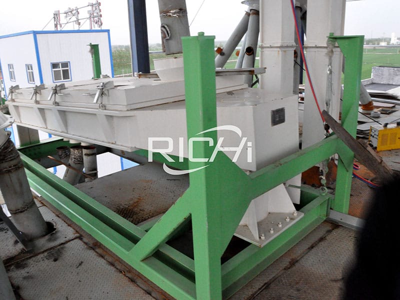 animal feed pellet plant ring die feed pellet production line