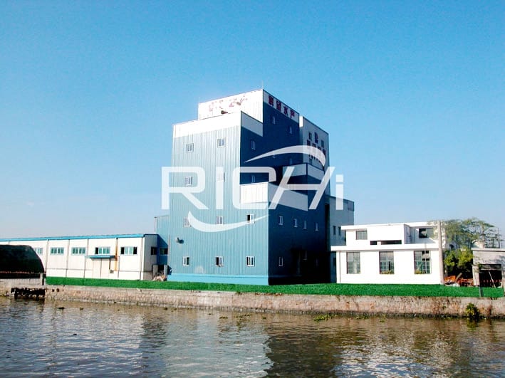 Large scale turnkey project 145,000t/a special aquatic feed 180,000 tons per year poultry feed pellet manufacturing factory in Jiangsu