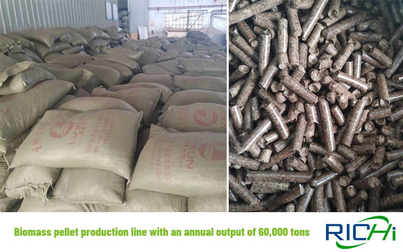 25tph wood pellet production line for biomass pellets