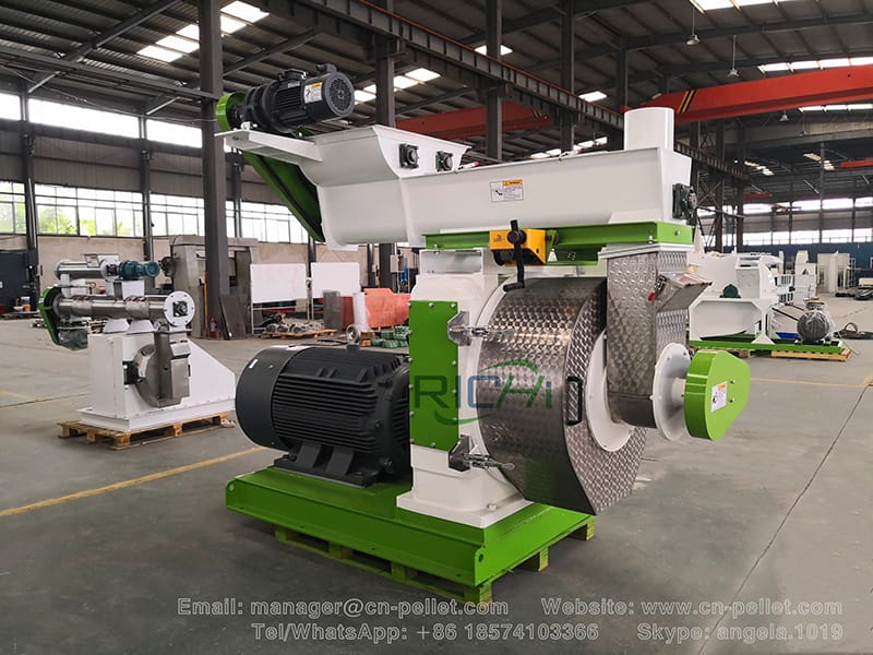 ce certificated rice husk wood pellet mill