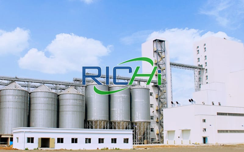 Big scale long service life 400,000 tons per year animal poultry livestock feed production plant project