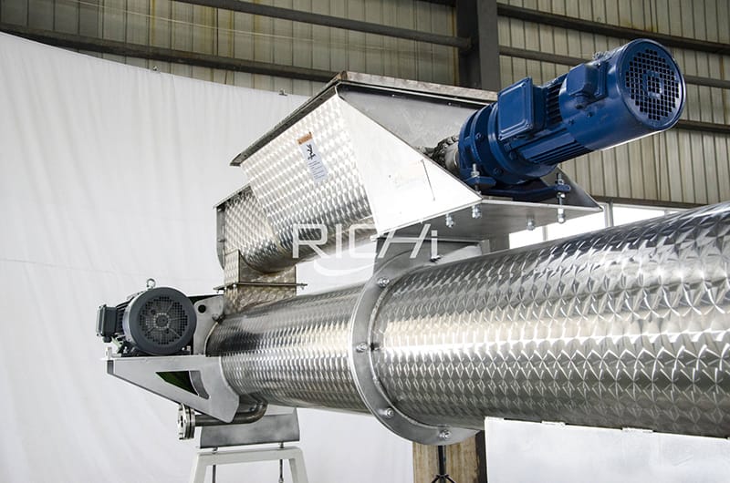 animal feed pelleting machine conditioner one layer