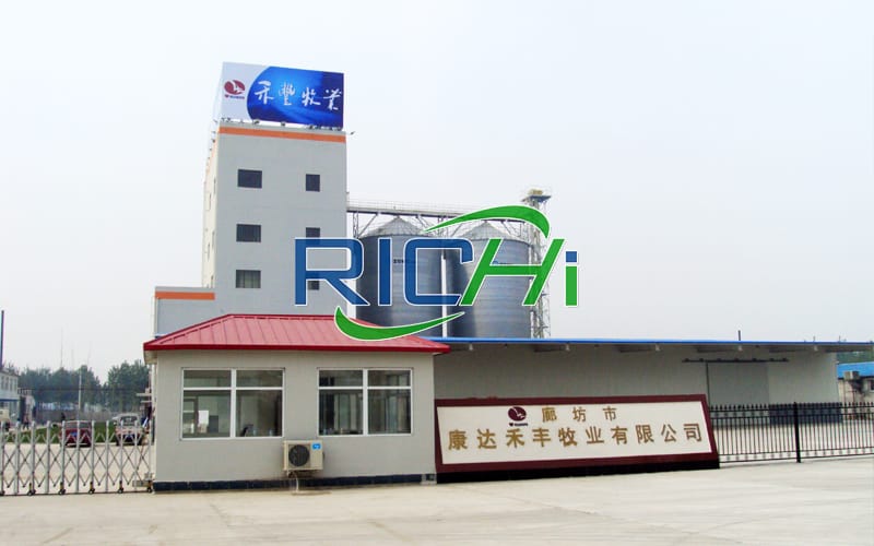 How to built a 15t/h commercial pig animal feed mill factory?