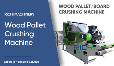 Wood Pallet Crushing Machine