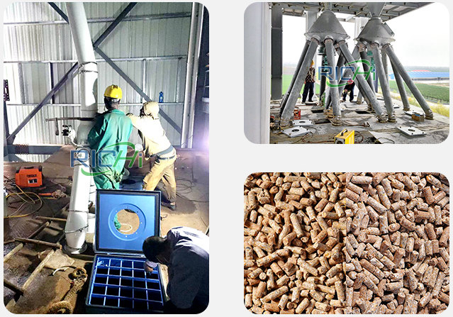 poultry feed production line