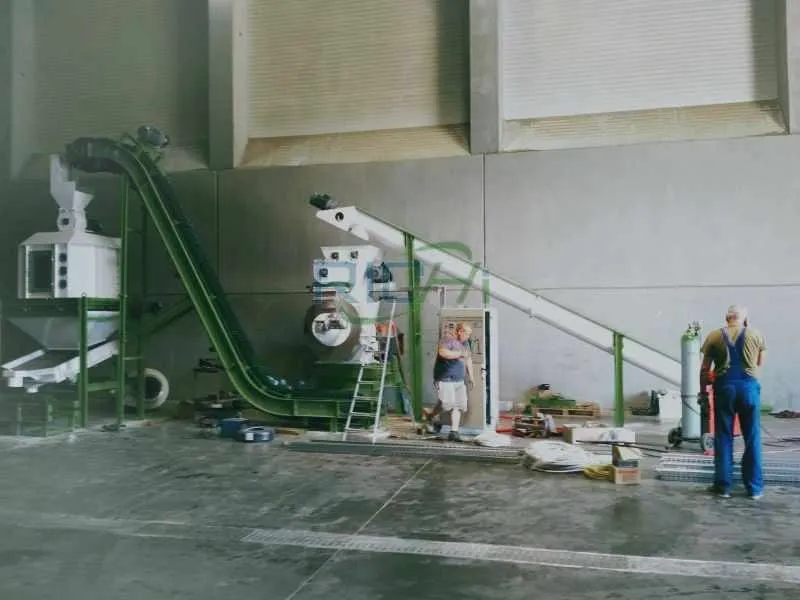 Electric Wood Pellet Mill In Romania