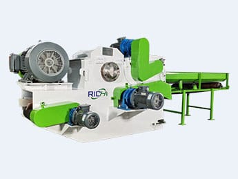 Horizontal Drum Wood Chipper