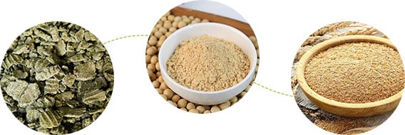 fish feed raw materials