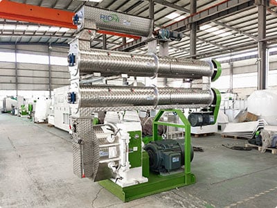 Double Layer Conditioner Fish Feed Making Machine