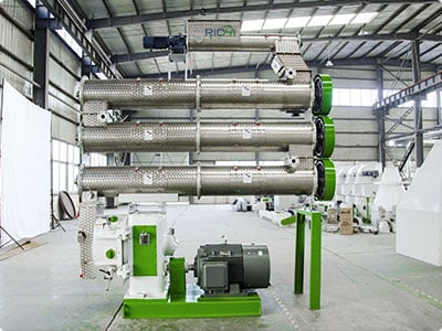 Three Layer Conditioner Fish Feed Pellet Machine