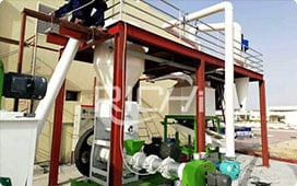 1-1.5T/H Fish Feed Production Line In Uzbekistan