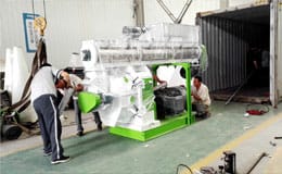 Linie de producție de peleți