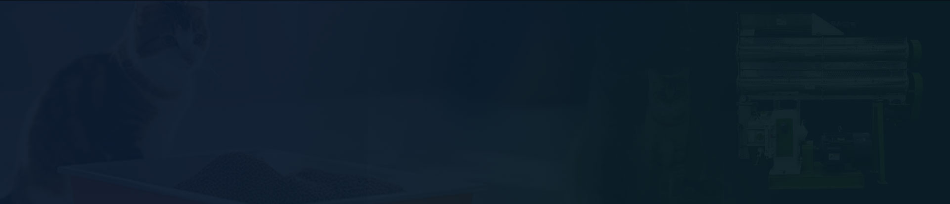 cat litter machine banner