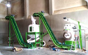 wood pellet line