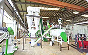 wood pellet line