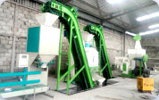 wood pellet line