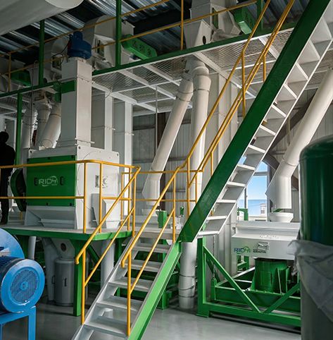 granule production workshop layout