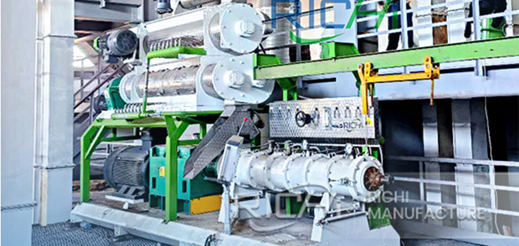 1 ton per hour floating fish feed production equipment in Uzbekistan