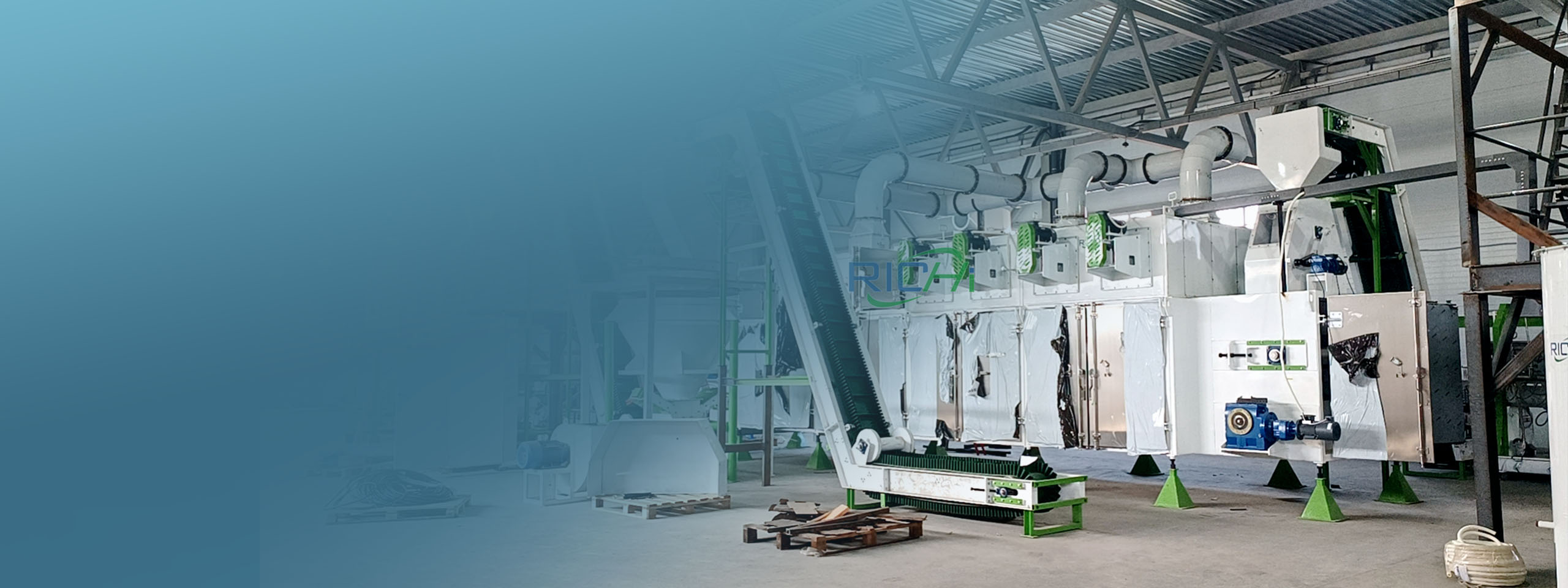 10 Ton Per Hour Salmon and Trout Feed Production Line in Norway