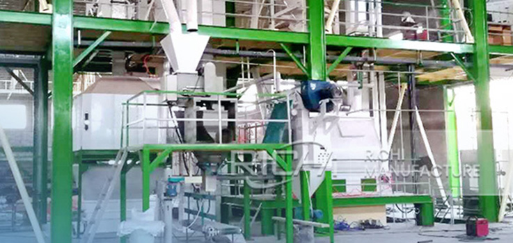 2 ton per hourShrimp Feed Production Line in Bangladesh