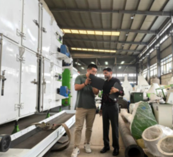 Indonesia project - client vist RICHI factory
