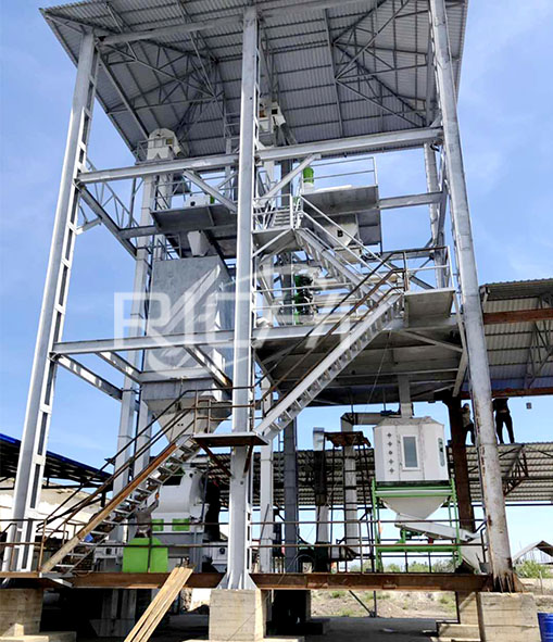 Norway salmon and trout feed production line