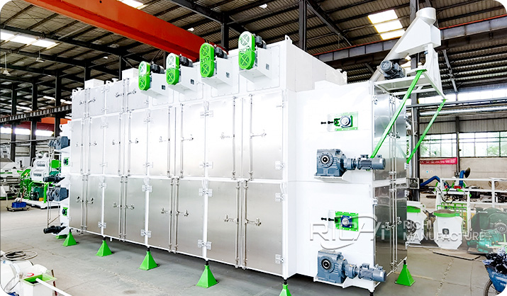 RICHI mesh belt dryer for sale