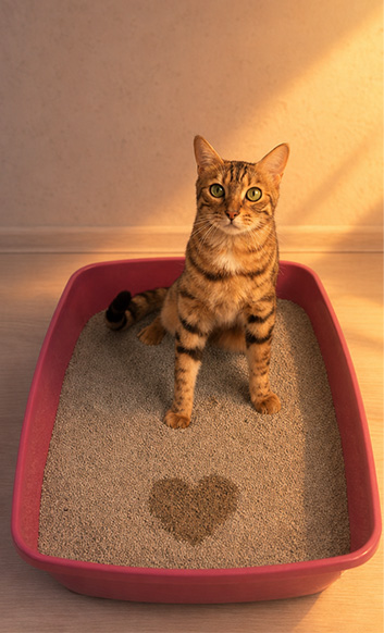Solution de production de granulés pour litière pour chats