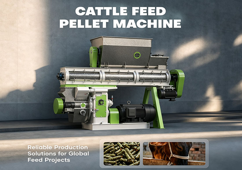 reliable cattle feed pellet making machine
