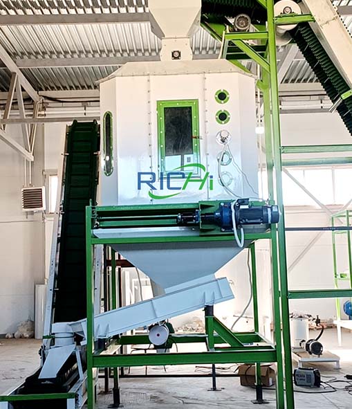 the Pjilippines floating fish feed making line